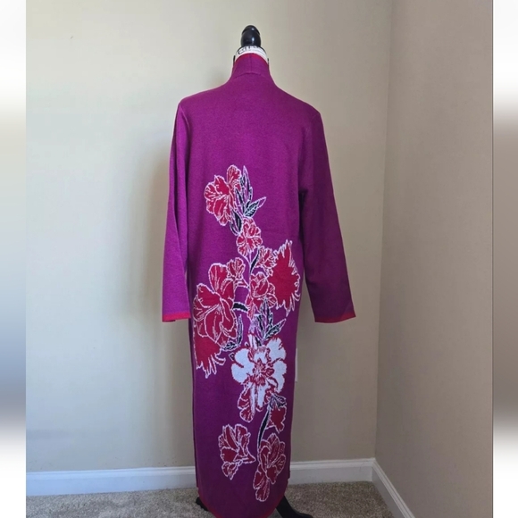 Badgley Mischka NWTs Floral Cardigan - Picture 3 of 8